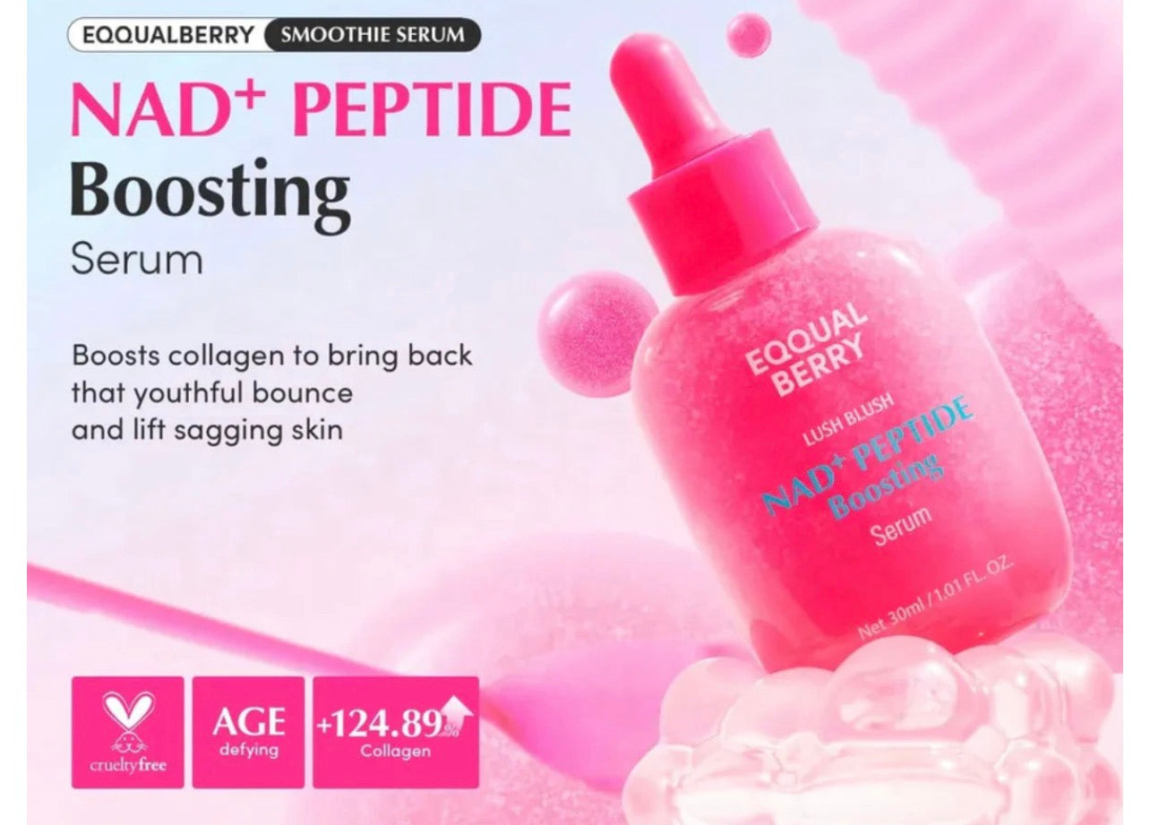 EQQUALBERRY - NAD+ Peptide Boosting Serum