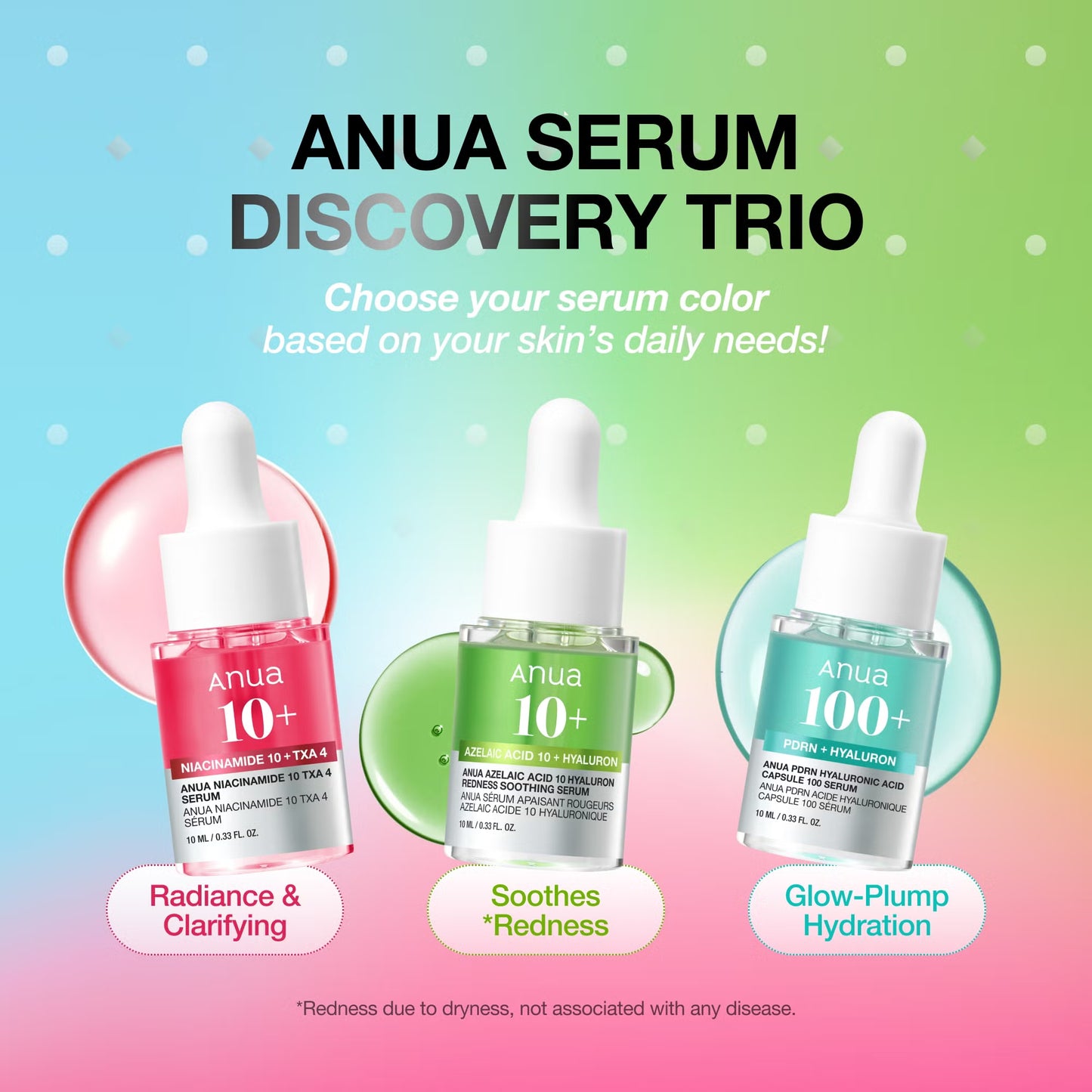 ANUA SERUM DISCOVERY TRIO