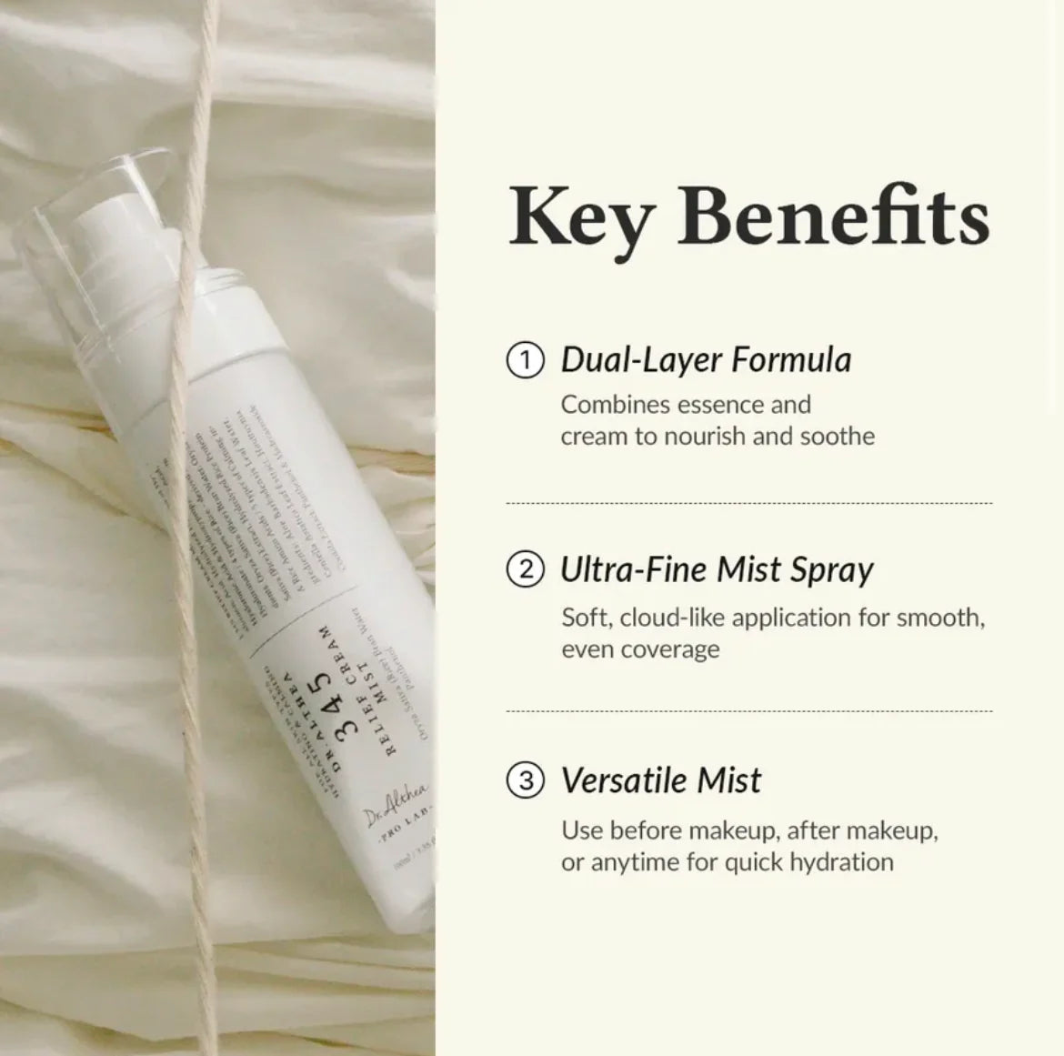Dr. Althea - 345 Relief Cream Mist 60 ml