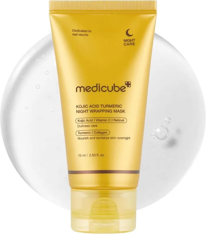 medicube Turmeric Overnight Wrapping Peel Off Mask
