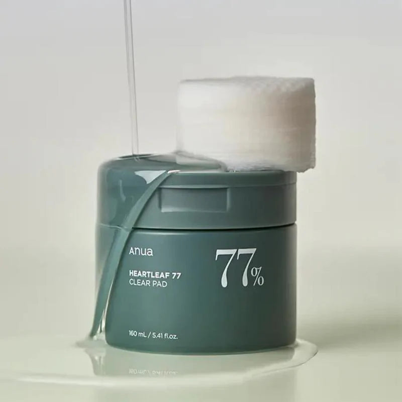 ANUA Heatleaf 77% Clear Pad 160ml