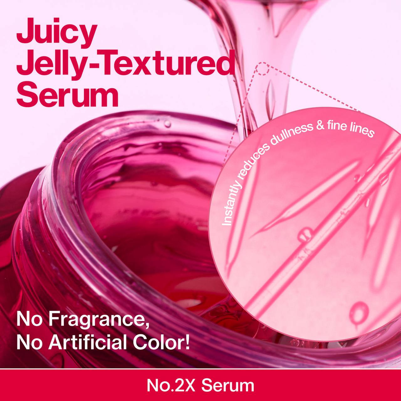 Numbuzin No.2 Rose PDRN Collagen 2X Plumping Serum