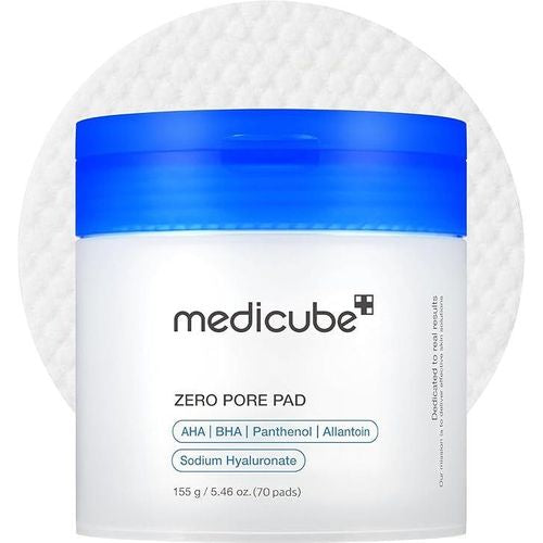Medicube Zero Pore Pads 2.0 - Gentle Exfoliation for Pore Tightening and Acne Prevention