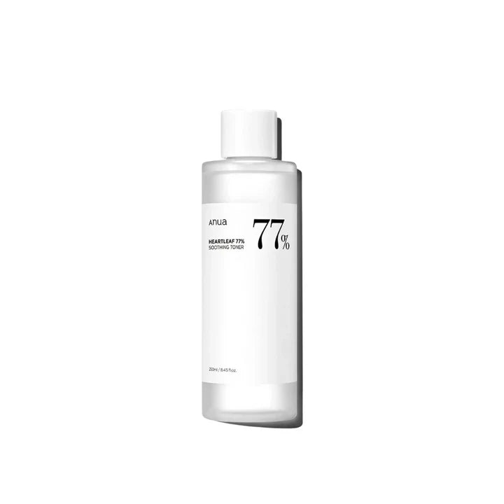 Anua Heartleaf 77% Soothing Toner I pH 5.5 skin trouble care, calming skin, refreshing, purifying (40ml / 1.35 fl.oz.)