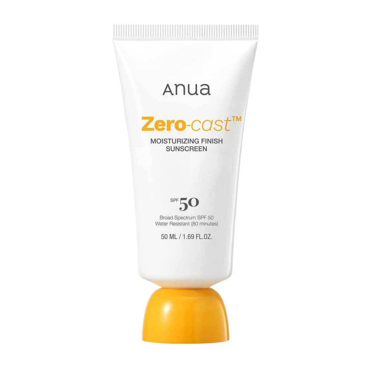 Anua Zero Cast Moisturizing Finish SPF 50+ Sunscreen - 50ml