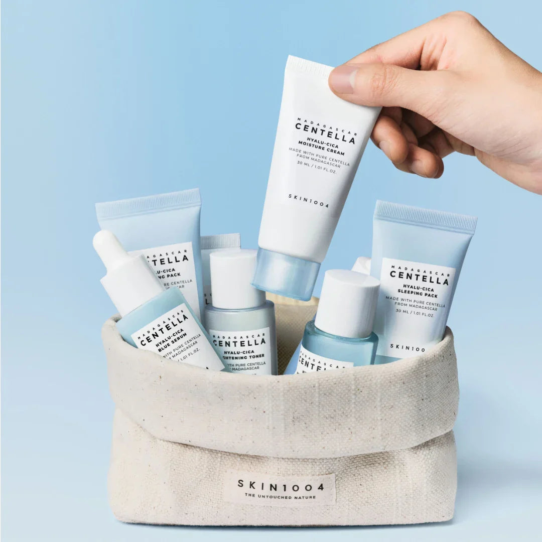 مجموعة سنتيلا لترطيب SKIN1004 - Madagascar Centella Hyalu-Cica Travel Kit